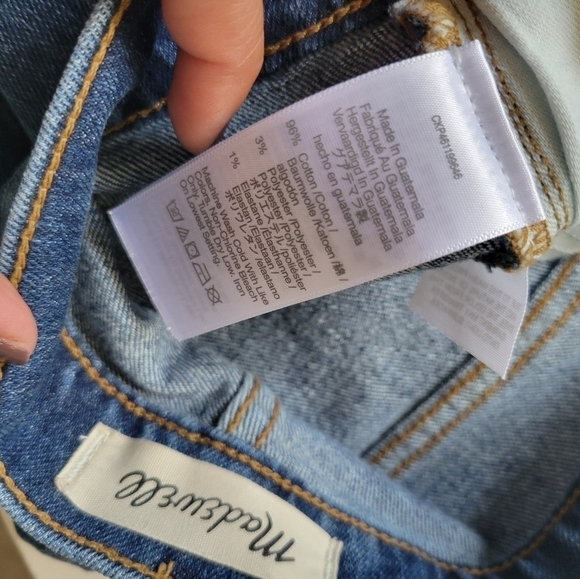Madewell High-rise Denim Shorts 24 - Picture 6 of 6